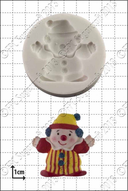 'Clown' Silicone Mould